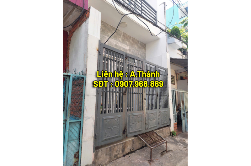 Nhà cho thuê 4m x 10m , 1 trệt 2 lầu , Bình Tiên , Phường 7 ,Quận 6